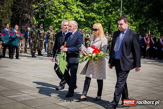 Zdjęcie w galerii na portalu naszraciborz.pl: Obchody Narodowego Święta Konstytucji 3 Maja wiadomości z regionu
