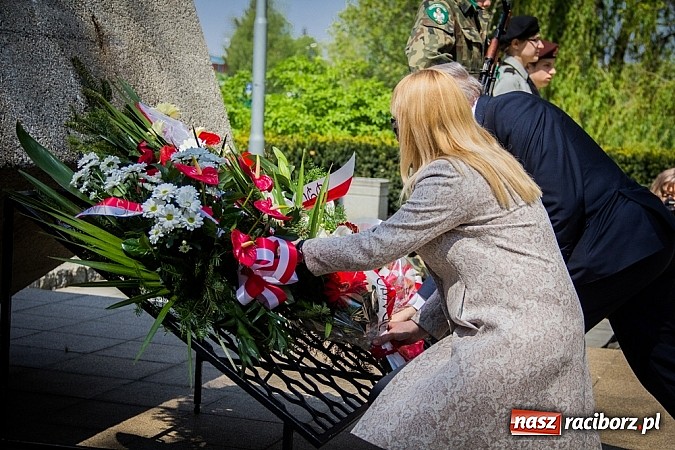 Zdjęcie w galerii na portalu naszraciborz.pl: Obchody Narodowego Święta Konstytucji 3 Maja wiadomości z regionu