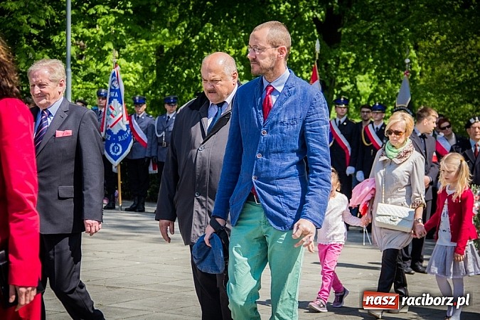 Zdjęcie w galerii na portalu naszraciborz.pl: Obchody Narodowego Święta Konstytucji 3 Maja wiadomości z regionu
