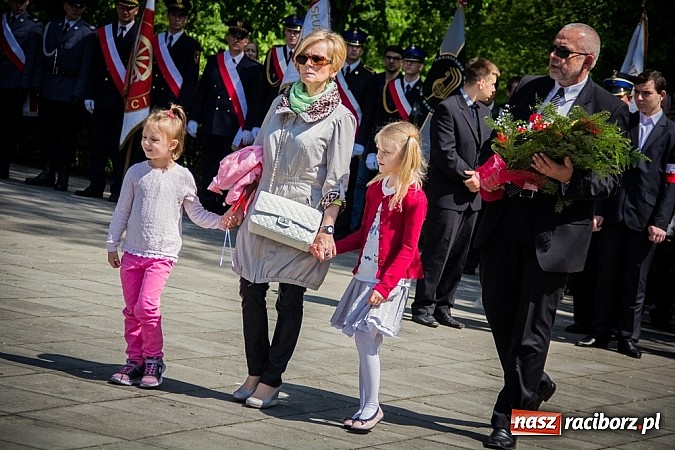 Zdjęcie w galerii na portalu naszraciborz.pl: Obchody Narodowego Święta Konstytucji 3 Maja wiadomości z regionu