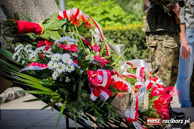 Zdjęcie w galerii na portalu naszraciborz.pl: Obchody Narodowego Święta Konstytucji 3 Maja wiadomości z regionu