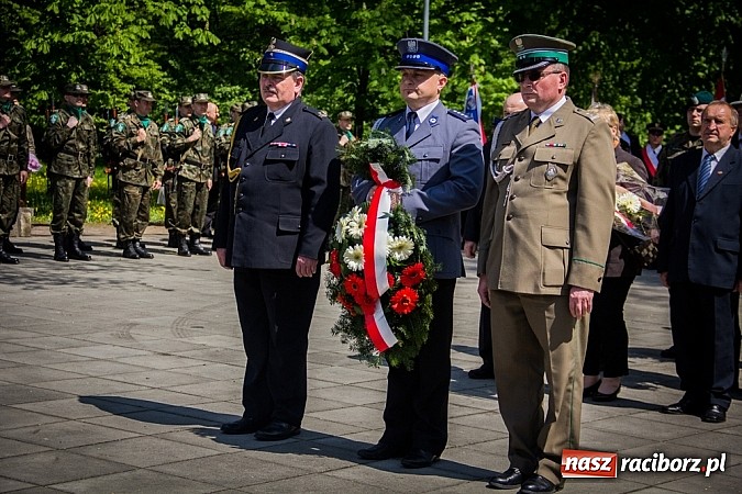 Zdjęcie w galerii na portalu naszraciborz.pl: Obchody Narodowego Święta Konstytucji 3 Maja wiadomości z regionu
