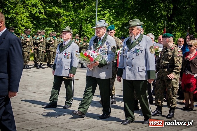 Zdjęcie w galerii na portalu naszraciborz.pl: Obchody Narodowego Święta Konstytucji 3 Maja wiadomości z regionu