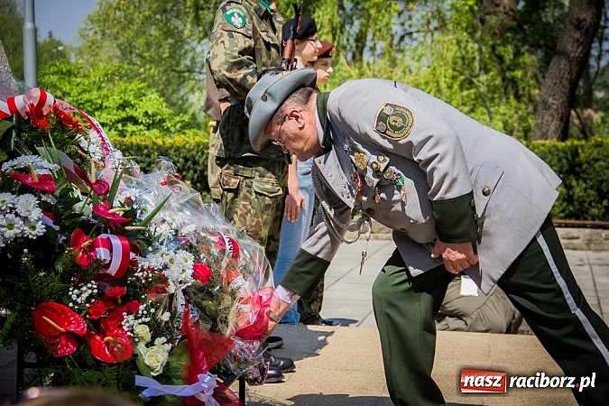 Zdjęcie w galerii na portalu naszraciborz.pl: Obchody Narodowego Święta Konstytucji 3 Maja wiadomości z regionu