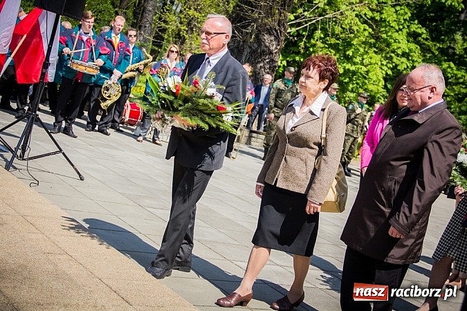 Zdjęcie w galerii na portalu naszraciborz.pl: Obchody Narodowego Święta Konstytucji 3 Maja wiadomości z regionu