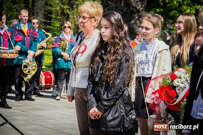 Zdjęcie w galerii na portalu naszraciborz.pl: Obchody Narodowego Święta Konstytucji 3 Maja wiadomości z regionu