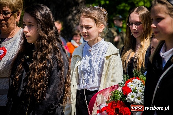 Zdjęcie w galerii na portalu naszraciborz.pl: Obchody Narodowego Święta Konstytucji 3 Maja wiadomości z regionu