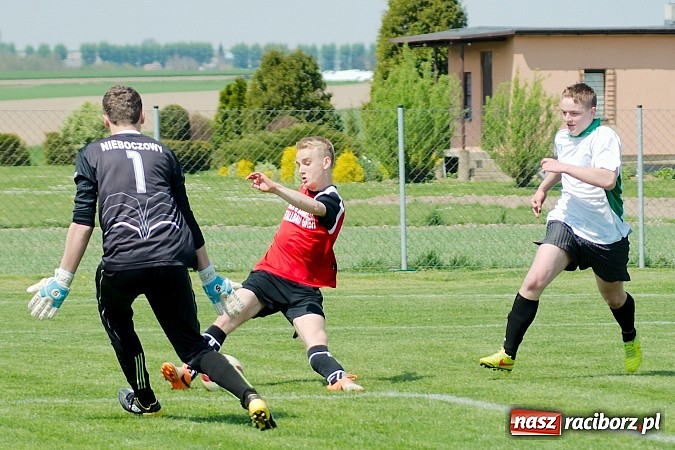 Zdjęcie w galerii na portalu naszraciborz.pl: Juniorzy Borucina bezlitośni dla nieboczowskiej Odry wiadomości z regionu