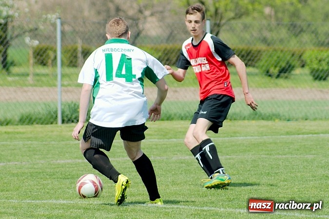 Zdjęcie w galerii na portalu naszraciborz.pl: Juniorzy Borucina bezlitośni dla nieboczowskiej Odry wiadomości z regionu