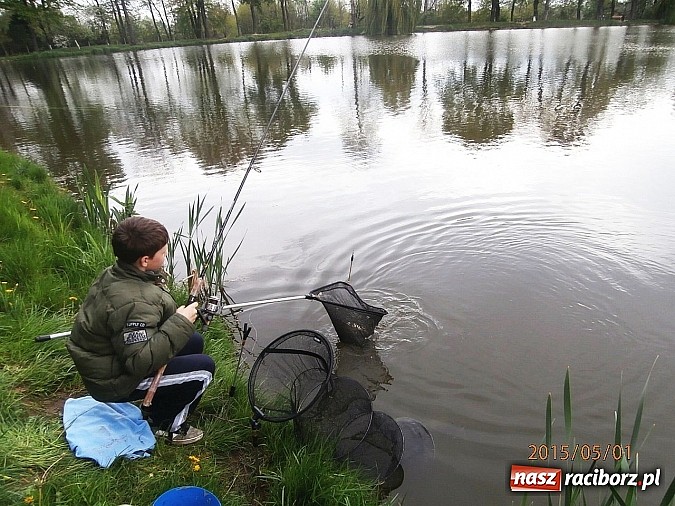 Zdjęcie w galerii na portalu naszraciborz.pl: Zawody wędkarskie na początek majówki wiadomości z regionu