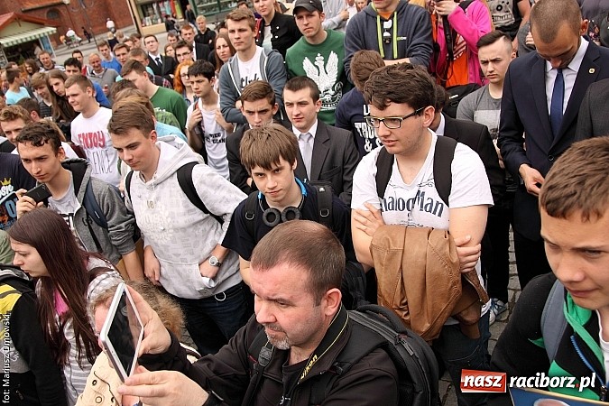 Zdjęcie w galerii na portalu naszraciborz.pl: Każdy jest kowalem swojego losu, czyli Janusz Korwin-Mikke w Raciborzu wiadomości z regionu