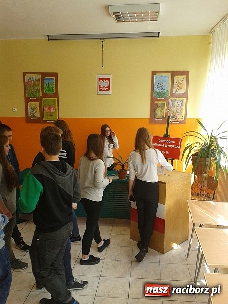 Zdjęcie w galerii na portalu naszraciborz.pl: Nie bądź durny, idź do urny, czyli kogo na prezydenta wybrali uczniowie G1 wiadomości z regionu