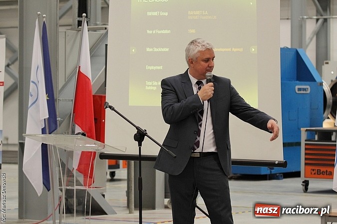 Zdjęcie w galerii na portalu naszraciborz.pl: Rafamet otworzył dziś uroczyście nową halę montażu II! wiadomości z regionu
