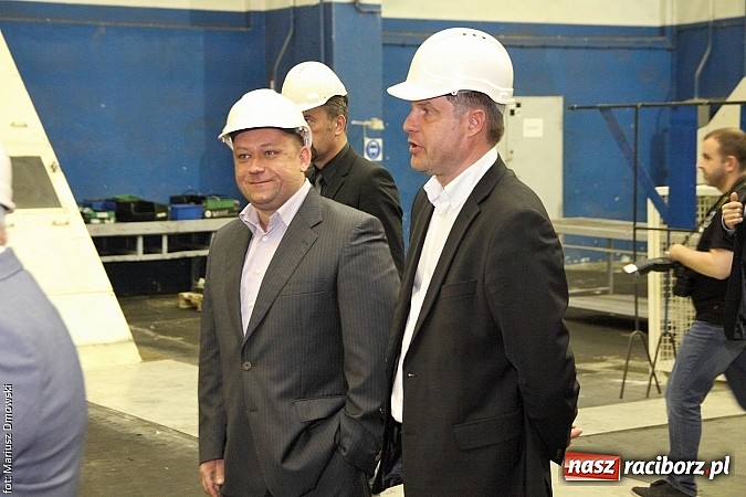 Zdjęcie w galerii na portalu naszraciborz.pl: Rafamet otworzył dziś uroczyście nową halę montażu II! wiadomości z regionu