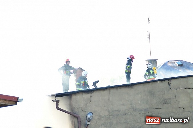 Zdjęcie w galerii na portalu naszraciborz.pl: Pożar stodoły w Borucinie. Podczas akcji strażacy musieli ewakuować zwierzęta wiadomości z regionu