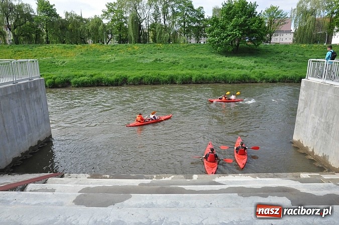 Zdjęcie w galerii na portalu naszraciborz.pl: Sprinty odrzańskie od mostu Zamkowego do kładki - WIDEO wiadomości z regionu