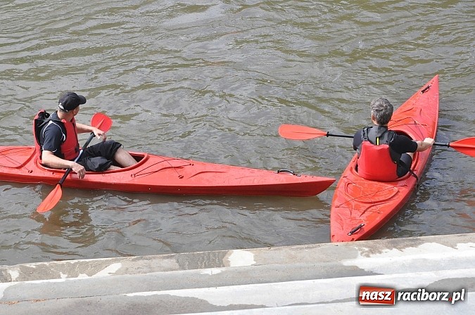 Zdjęcie w galerii na portalu naszraciborz.pl: Sprinty odrzańskie od mostu Zamkowego do kładki - WIDEO wiadomości z regionu