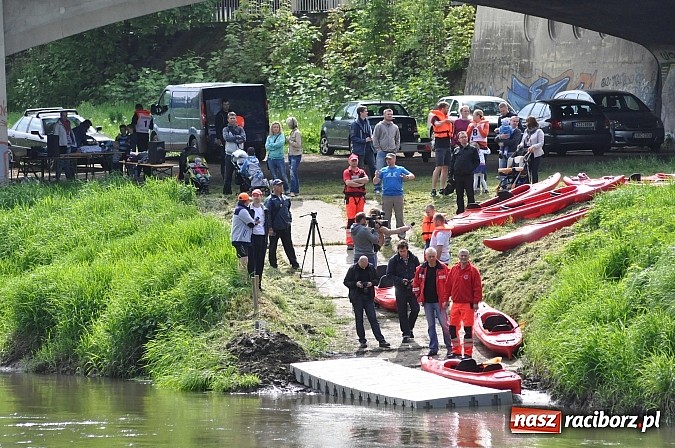 Zdjęcie w galerii na portalu naszraciborz.pl: Sprinty odrzańskie od mostu Zamkowego do kładki - WIDEO wiadomości z regionu