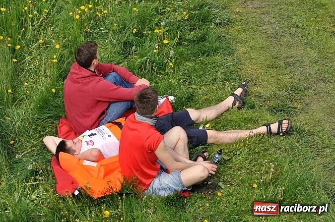 Zdjęcie w galerii na portalu naszraciborz.pl: Sprinty odrzańskie od mostu Zamkowego do kładki - WIDEO wiadomości z regionu