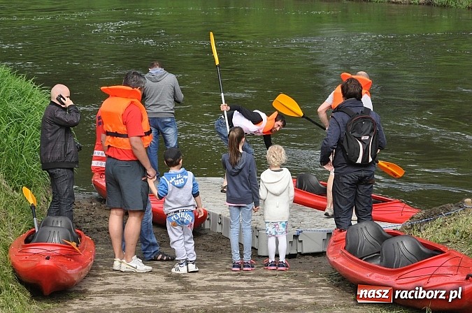 Zdjęcie w galerii na portalu naszraciborz.pl: Sprinty odrzańskie od mostu Zamkowego do kładki - WIDEO wiadomości z regionu