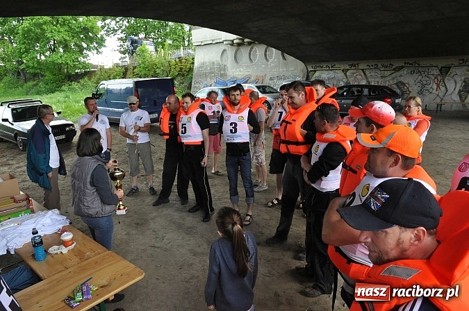 Zdjęcie w galerii na portalu naszraciborz.pl: Sprinty odrzańskie od mostu Zamkowego do kładki - WIDEO wiadomości z regionu