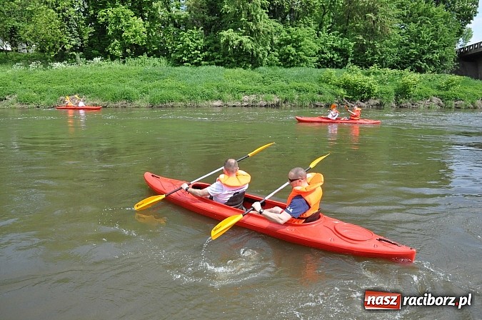 Zdjęcie w galerii na portalu naszraciborz.pl: Sprinty odrzańskie od mostu Zamkowego do kładki - WIDEO wiadomości z regionu