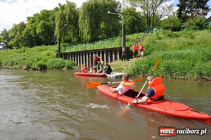 Zdjęcie w galerii na portalu naszraciborz.pl: Sprinty odrzańskie od mostu Zamkowego do kładki - WIDEO wiadomości z regionu