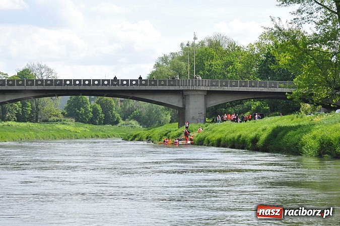 Zdjęcie w galerii na portalu naszraciborz.pl: Sprinty odrzańskie od mostu Zamkowego do kładki - WIDEO wiadomości z regionu