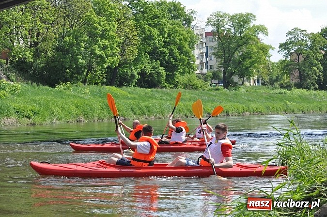 Zdjęcie w galerii na portalu naszraciborz.pl: Sprinty odrzańskie od mostu Zamkowego do kładki - WIDEO wiadomości z regionu