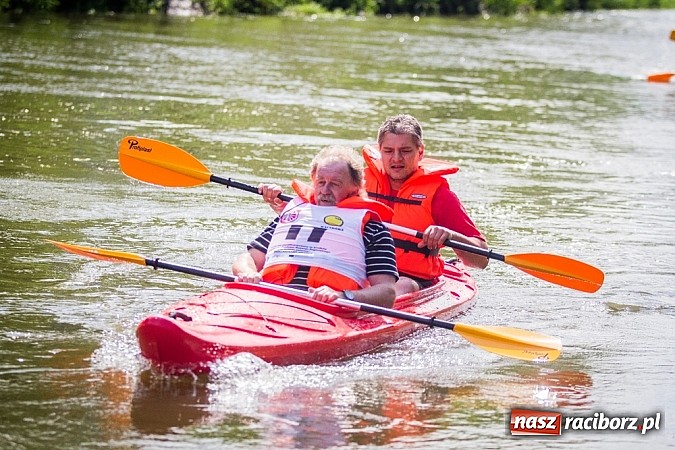 Zdjęcie w galerii na portalu naszraciborz.pl: Sprinty odrzańskie od mostu Zamkowego do kładki - WIDEO wiadomości z regionu