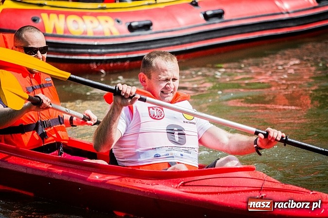 Zdjęcie w galerii na portalu naszraciborz.pl: Sprinty odrzańskie od mostu Zamkowego do kładki - WIDEO wiadomości z regionu