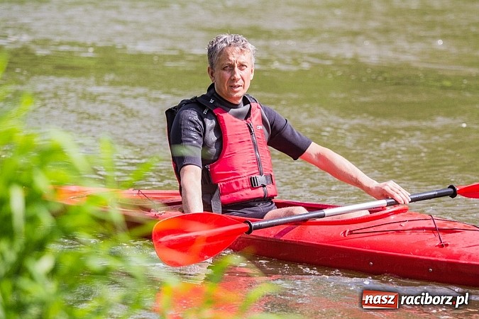 Zdjęcie w galerii na portalu naszraciborz.pl: Sprinty odrzańskie od mostu Zamkowego do kładki - WIDEO wiadomości z regionu