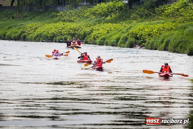 Zdjęcie w galerii na portalu naszraciborz.pl: Sprinty odrzańskie od mostu Zamkowego do kładki - WIDEO wiadomości z regionu