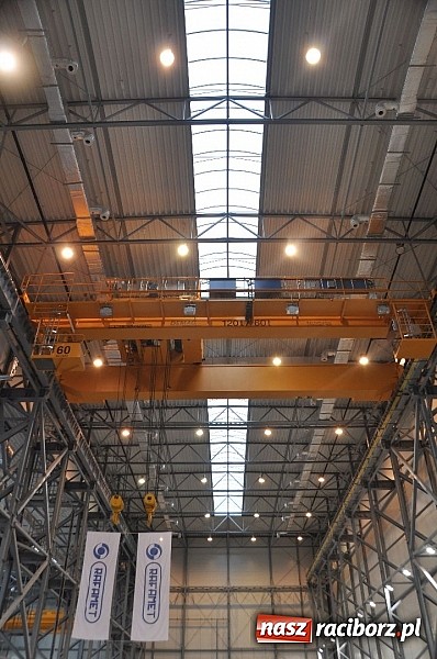 Zdjęcie w galerii na portalu naszraciborz.pl: Historyczny moment Rafametu - Hala Montażu II oddana do eksploatacji wiadomości z regionu