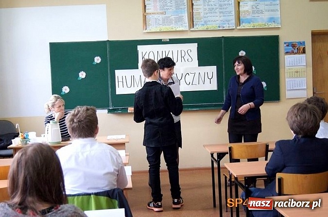 Zdjęcie w galerii na portalu naszraciborz.pl: XVI Międzyszkolny Konkurs Humanistyczny w SP4 wiadomości z regionu