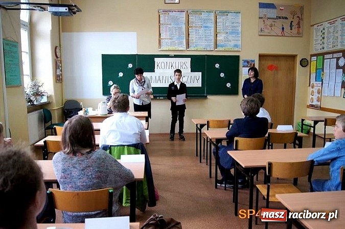 Zdjęcie w galerii na portalu naszraciborz.pl: XVI Międzyszkolny Konkurs Humanistyczny w SP4 wiadomości z regionu
