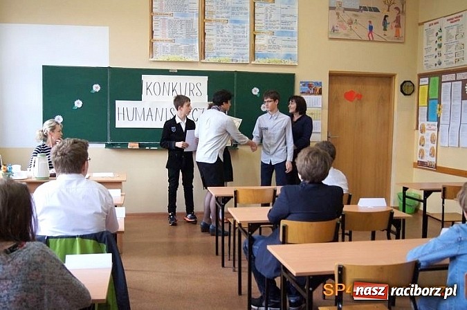 Zdjęcie w galerii na portalu naszraciborz.pl: XVI Międzyszkolny Konkurs Humanistyczny w SP4 wiadomości z regionu