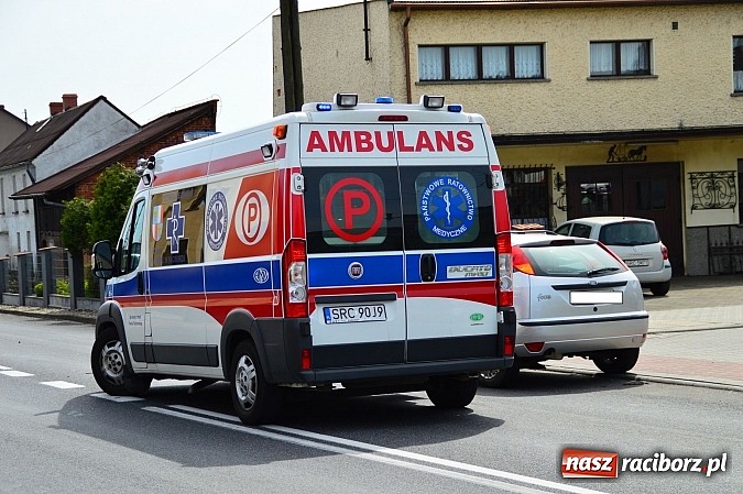Zdjęcie w galerii na portalu naszraciborz.pl: Wypadek na DK-45 w Bieńkowicach wiadomości z regionu