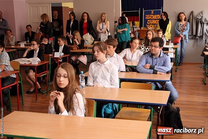 Zdjęcie w galerii na portalu naszraciborz.pl:  X Wojewódzki Konkurs Języka Angielskiego - The Globe wiadomości z regionu