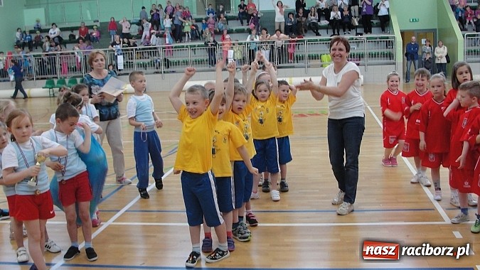 Zdjęcie w galerii na portalu naszraciborz.pl: Międzyszkolna spartakiada sześciolatków wiadomości z regionu