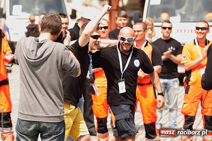Zdjęcie w galerii na portalu naszraciborz.pl: Otwarte Mistrzostwa Śląska w Ratownictwie Medycznym - na zamku rozdano puchary wiadomości z regionu