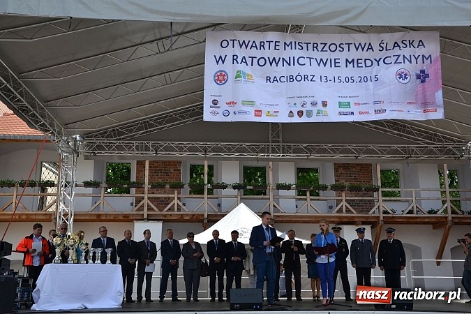 Zdjęcie w galerii na portalu naszraciborz.pl: Otwarte Mistrzostwa Śląska w Ratownictwie Medycznym - na zamku rozdano puchary wiadomości z regionu