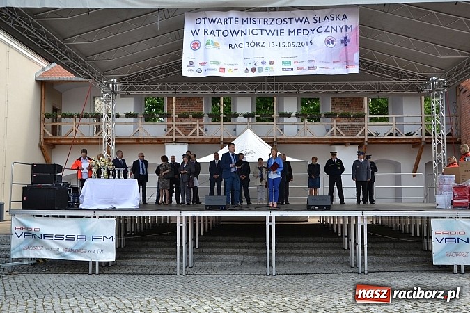 Zdjęcie w galerii na portalu naszraciborz.pl: Otwarte Mistrzostwa Śląska w Ratownictwie Medycznym - na zamku rozdano puchary wiadomości z regionu