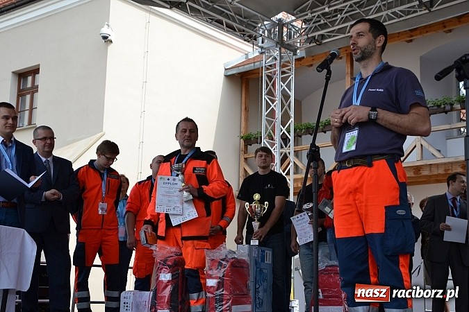 Zdjęcie w galerii na portalu naszraciborz.pl: Otwarte Mistrzostwa Śląska w Ratownictwie Medycznym - na zamku rozdano puchary wiadomości z regionu