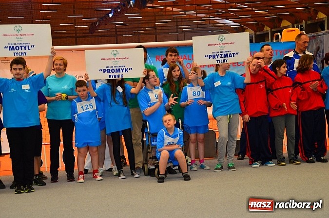 Zdjęcie w galerii na portalu naszraciborz.pl: Finał XV Regionalnego Mityngu Olimpiad Specjalnych  wiadomości z regionu