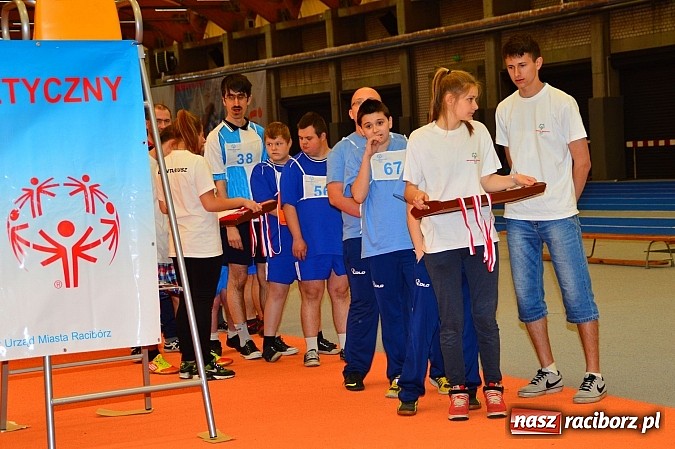 Zdjęcie w galerii na portalu naszraciborz.pl: Finał XV Regionalnego Mityngu Olimpiad Specjalnych  wiadomości z regionu