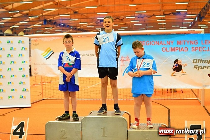 Zdjęcie w galerii na portalu naszraciborz.pl: Finał XV Regionalnego Mityngu Olimpiad Specjalnych  wiadomości z regionu