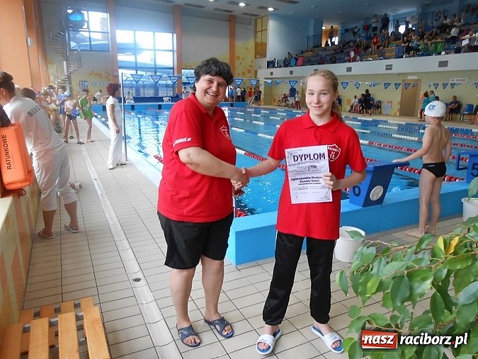 Zdjęcie w galerii na portalu naszraciborz.pl: Pływanie. Wiktoria Zub na podium  wiadomości z regionu