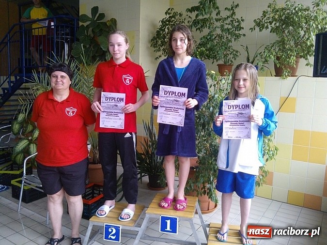 Zdjęcie w galerii na portalu naszraciborz.pl: Pływanie. Wiktoria Zub na podium  wiadomości z regionu