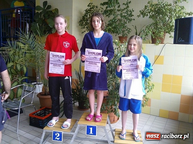 Zdjęcie w galerii na portalu naszraciborz.pl: Pływanie. Wiktoria Zub na podium  wiadomości z regionu